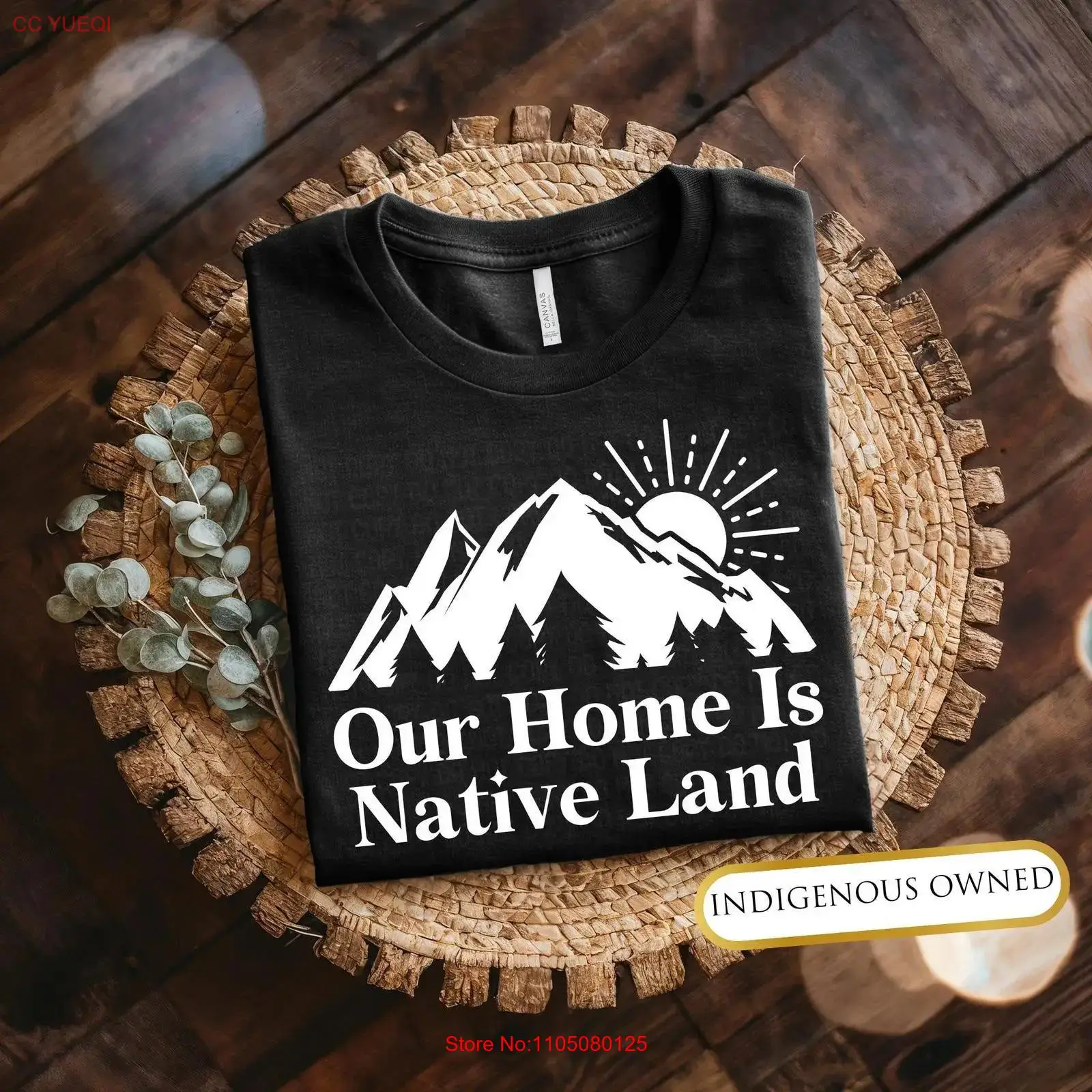 Outdoor Adventure Wear - 私たちの家は故郷です Tシャツ 環境に優しい アドベンチャー アウトドアウェア プライドアパレル
