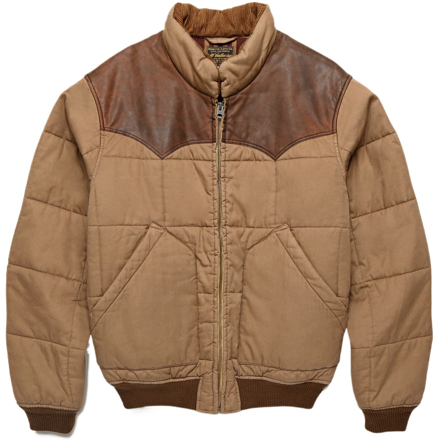 Outdoor Adventure Outfit - 1960年代の西洋風登山・冒険用ステッチ入り牛革オイルワックスアウトドアジャケット、ハンティングジャケット、ハンティングウェア