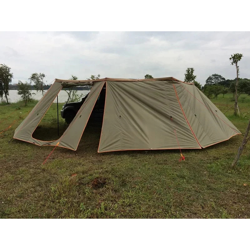 Outdoor Adventure Degree - 高品質オーバーランド270度自立式キャンプサイドオーニング防水屋外シェルター（冒険用）
