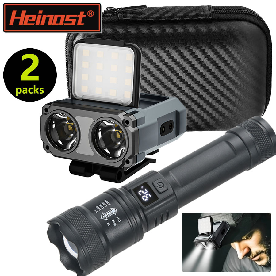 Headlamp Waterproof Rechargeable - 超高輝度ミニ充電式ヘッドランプ/ポータブルLED懐中電灯防水センサーハットライトヘッドランプ釣りキャンプアウトドア用