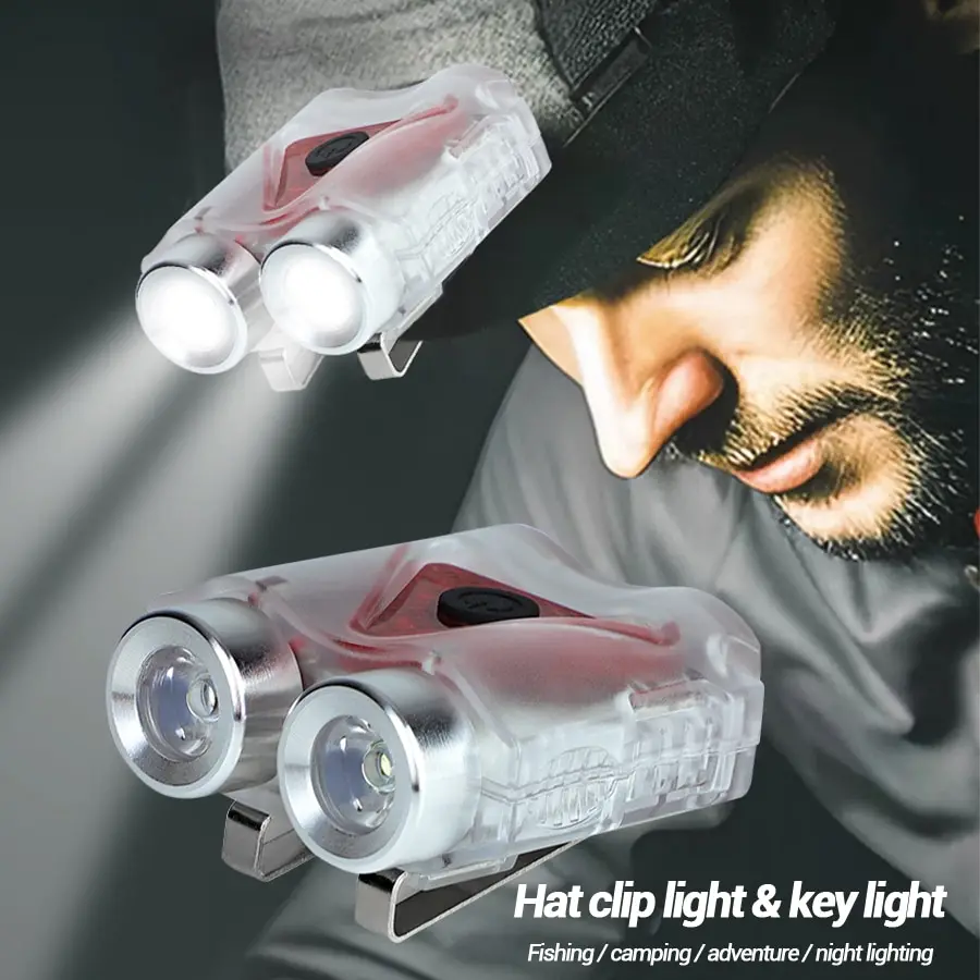 充電式ハンズフリーLEDヘッドランプ、防水キーチェーンマグネ - Headlamp Waterproof Rechargeable のレビューと価格