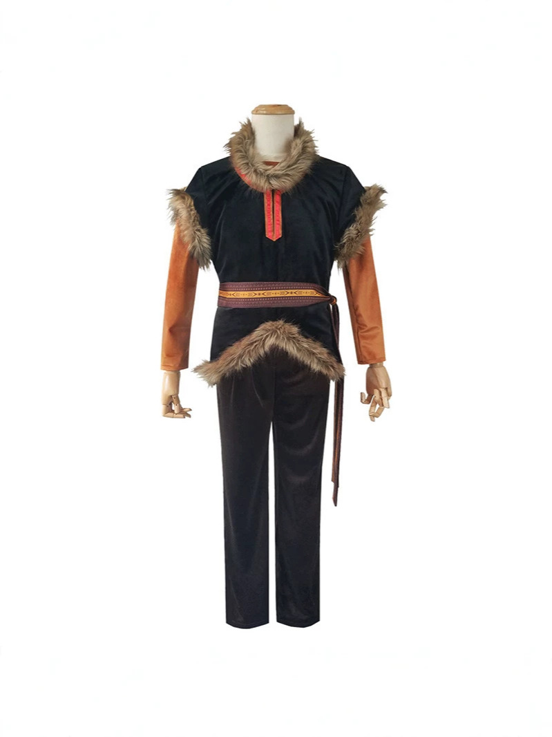 アナと雪の女王2 クリストフ コスプレコスチューム カーキブ - Outdoor Adventure Outfit のレビューと価格