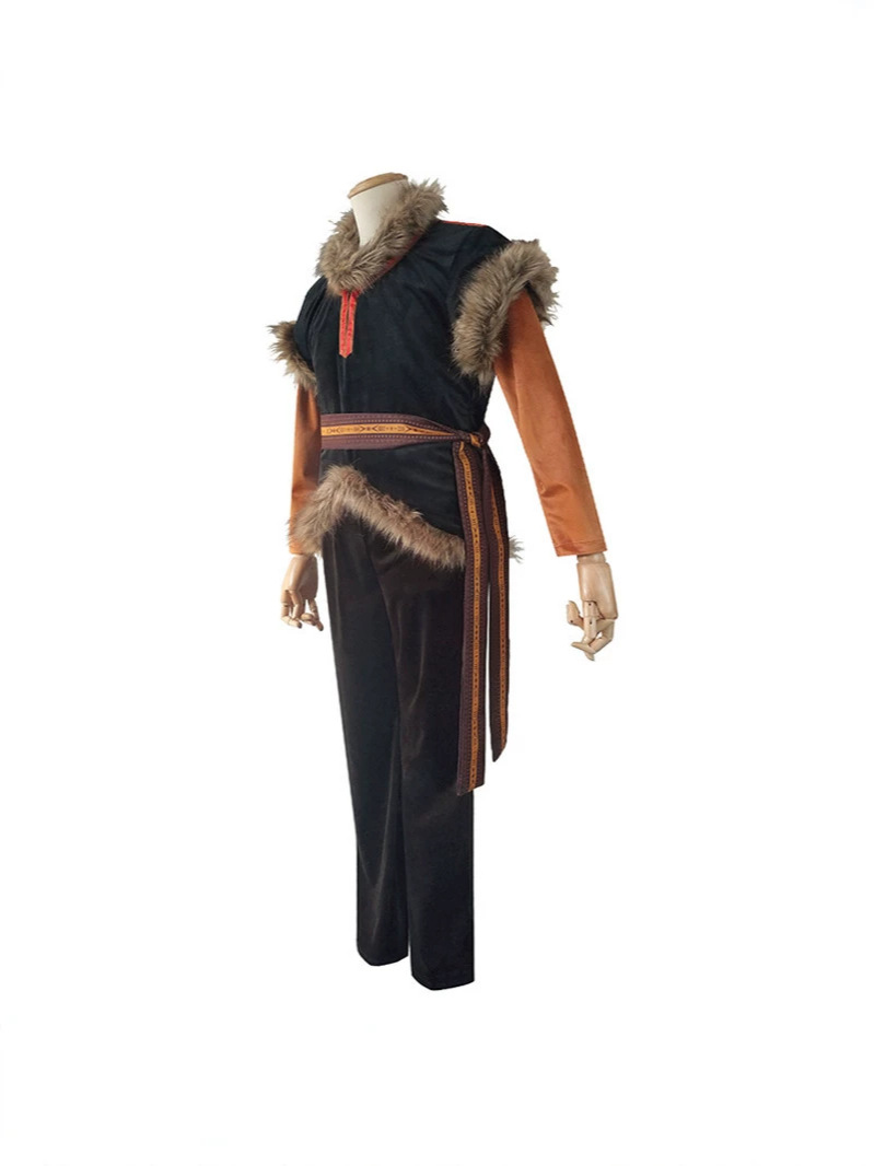 アナと雪の女王2 クリストフ コスプレコスチューム カーキブ - Outdoor Adventure Outfit のレビューと価格