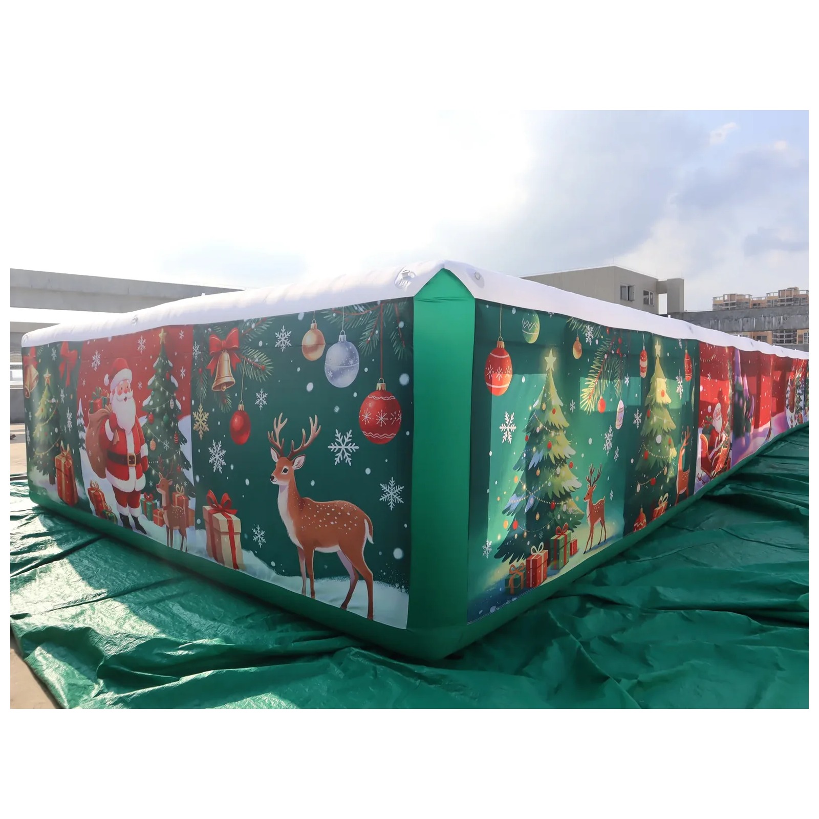 商業用大型インフレータブル迷路 6X20m 20X66ft  - Outdoor Adventure Rentals のレビューと価格