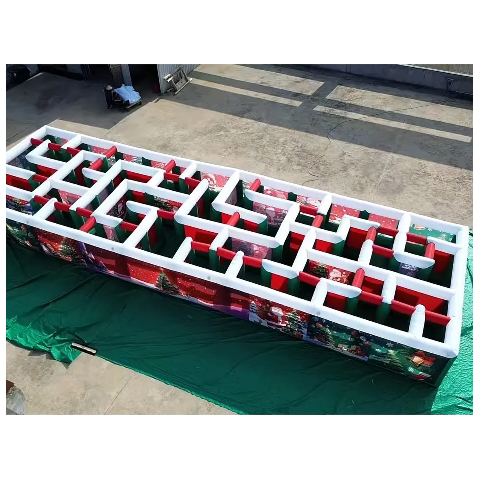 商業用大型インフレータブル迷路 6X20m 20X66ft  - Outdoor Adventure Rentals のレビューと価格