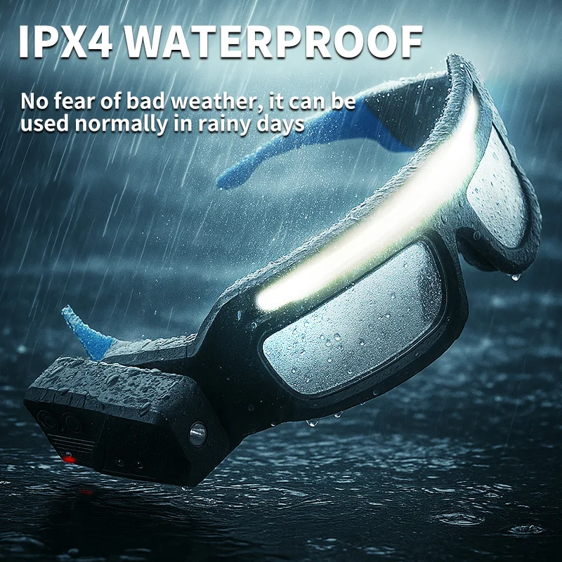 LED ヘッドランプ COB ヘッドライト ワークライト ダ - Headlamp Waterproof Rechargeable のレビューと価格