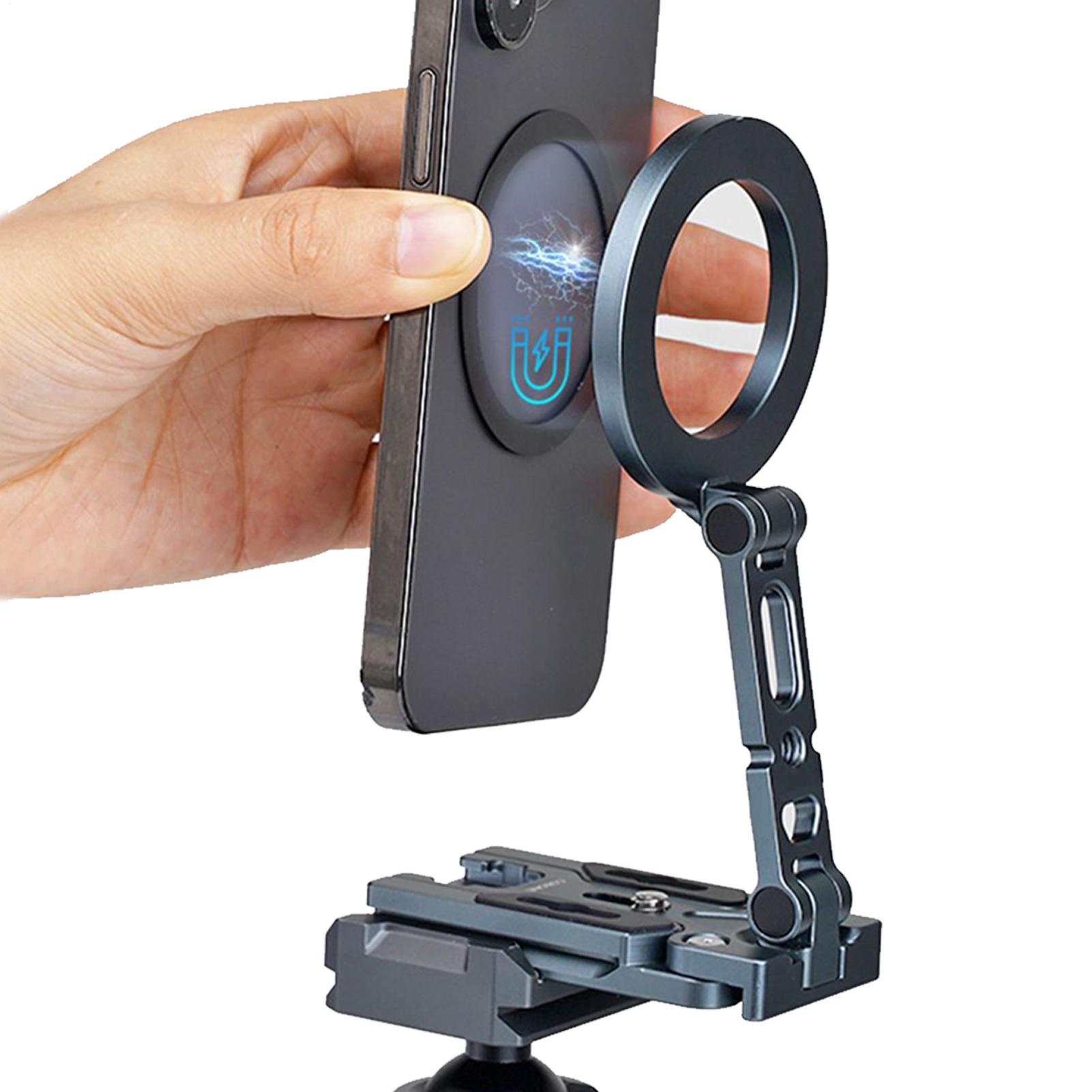 磁気式スマホ三脚スタンド 折りたたみ式携帯電話ホルダー デス - Outdoor Adventure Degree のレビューと価格