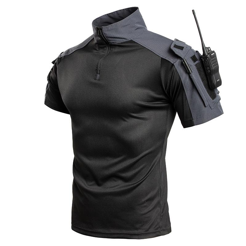 アウトドアタクティカル速乾Tシャツトレーニングスーツ半袖メン - Outdoor Adventure Wear のレビューと価格