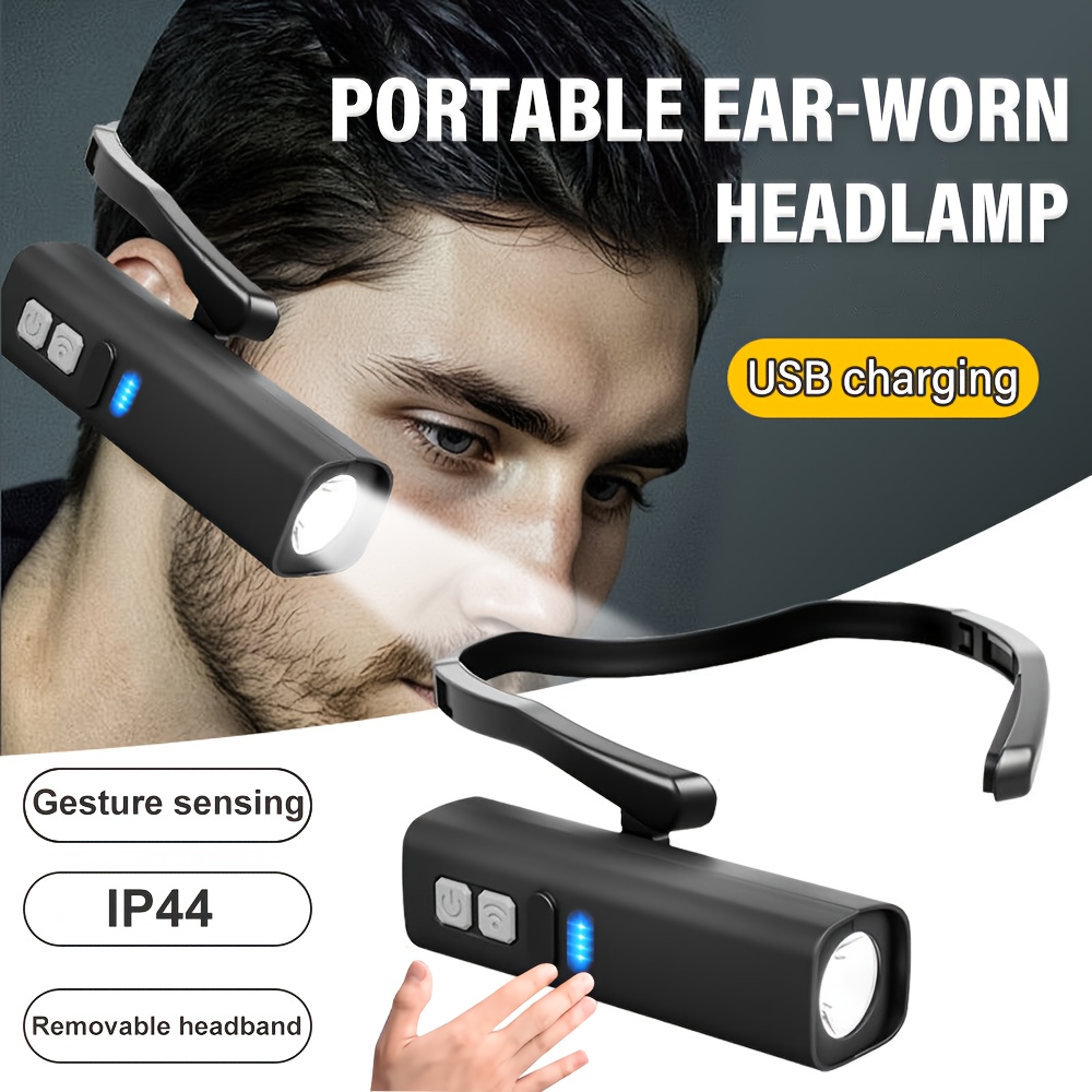 2025 イヤークリップヘッドランプ – 明るい LED ヘ - Headlamp Waterproof Rechargeable のレビューと価格