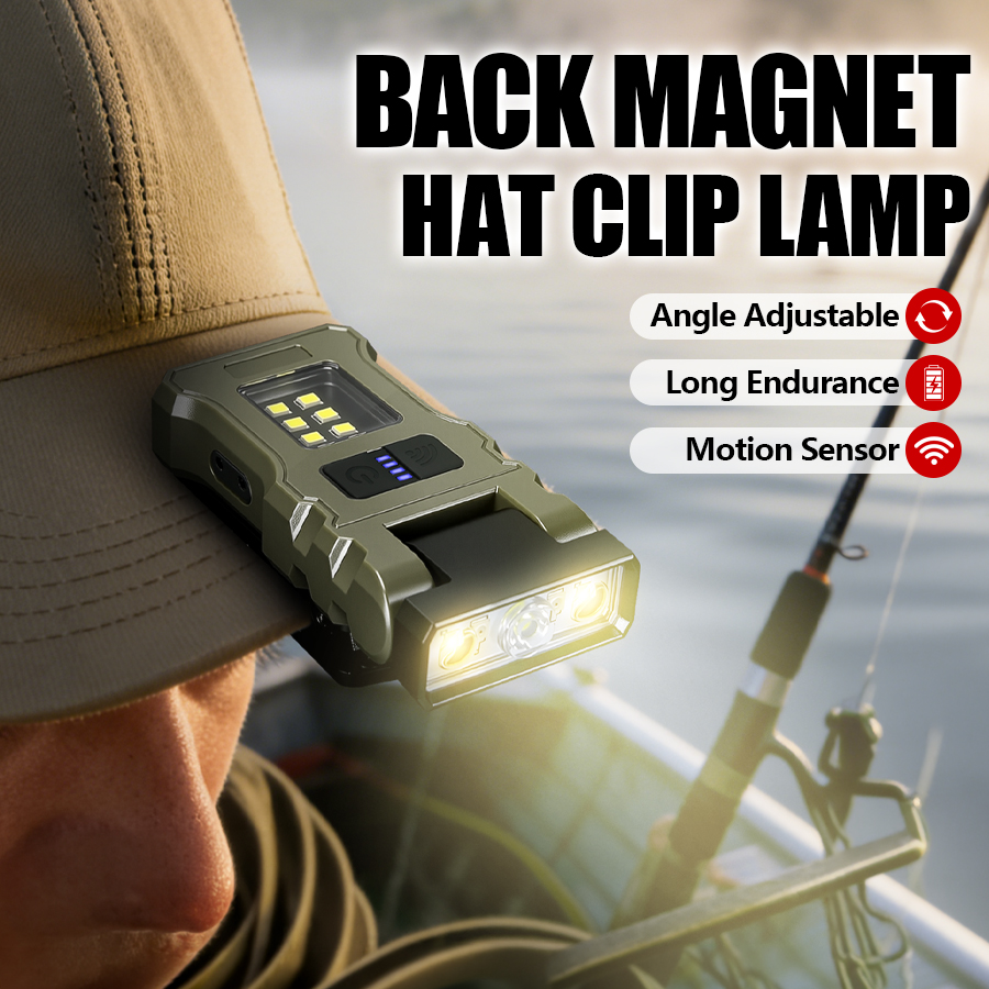400LM USB C ヘッドランプ、磁気クリップオン充電式 - Headlamp Waterproof Rechargeable のレビューと価格